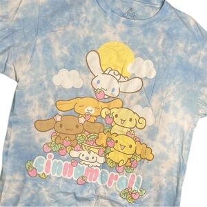Sanrio Blue Cinnamoroll Graphic Tee